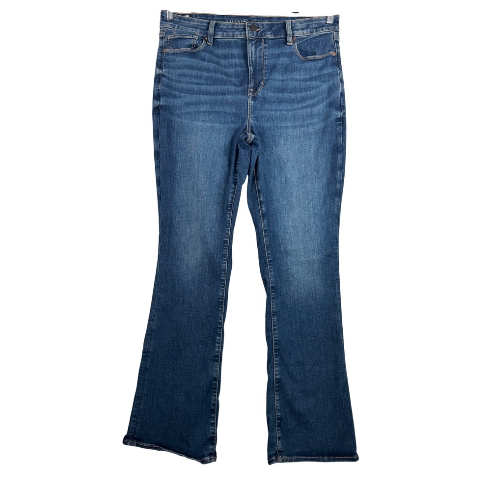 American Eagle High Rise Skinny‎ Kick Jeans sz 16 next Level Stretch